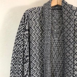 Peruvian Connection 100% Alpaca Longline Cardigan